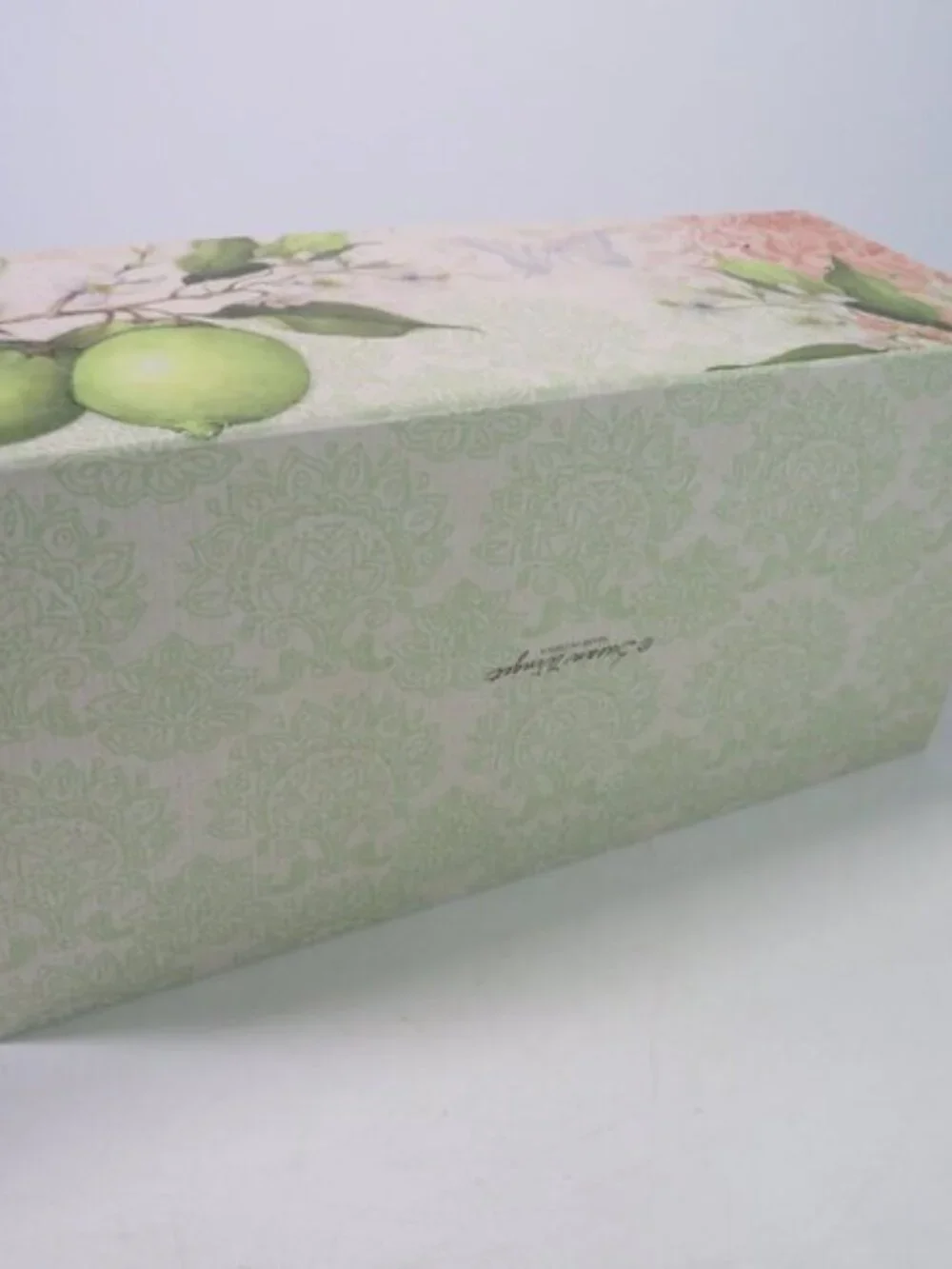 Susan Winget Lime & Tina Higgins Rose Decorative Magnetic Gift Box Bundle